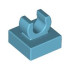 PLATE 1X1 W. UP RIGHT HOLDER: {умерено небесносин}