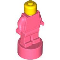 MINI FIGURE TROPHY: {пъстро коралов}