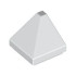 ROOF TILE 1X1X2/3, OUTSIDE CORNER, NO. 1: {бял}