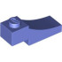BRICK 1X3,OUTSIDE HALF ARCH,W/ CUTOUT: {синьо виолетов}