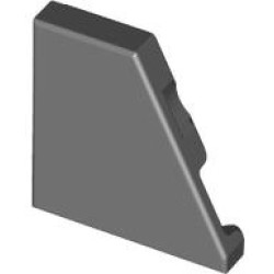 Tile, Modified 2 x 2 Wedge Right: {тъмно каменно сив}
