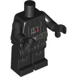 MINI FIGURE, W/ FUNCTION, NO. 24: {черен}