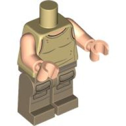 MINI FIGURE, W/ FUNCTION, NO. 25: {тухлено жълт}