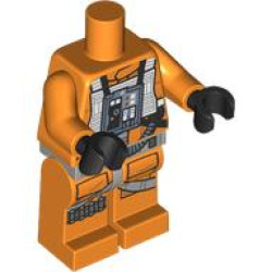 MINI FIGURE, W/ FUNCTION, NO. 26: {ярко оранжев}