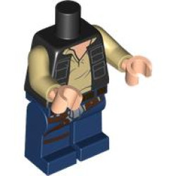 MINI FIGURE, W/ FUNCTION, NO. 30: {черен}