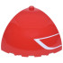 Panel 5 x 5 x 3 1/3 Corner Convex with Curved Top with White Angled Line Pattern Model Right Side: {ярко червен}