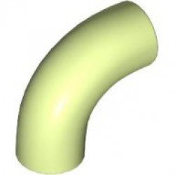 DESIGN SHAPE W/ TUBE, CROSSHOLE: {пролетно жълто-зелен}