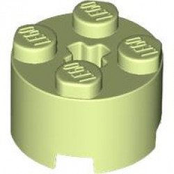 BRICK Ø16 W. CROSS: {пролетно жълто-зелен}