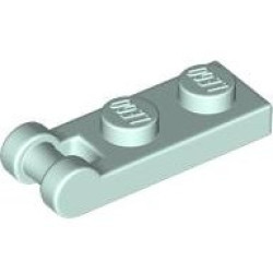 Plate, Modified 1 x 2 with Bar Handle on End: {аквамарин}