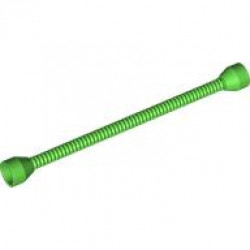 SPIRAL TUBE W/ TUBE STUD: {ярко зелен}