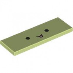 TILE 2X6, NO. 91: {пролетно жълто-зелен}