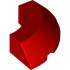 1/4 CONE, 4X4X1, W/ CUTOUT, NO. 1: {ярко червен}