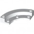 BRICK, 5X5, 1/4 CIRCLE: {бял}