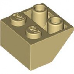 ROOF TILE 2X2/45 INV.: {тухлено жълт}