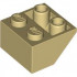 ROOF TILE 2X2/45 INV.: {тухлено жълт}