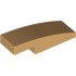 BRICK 1X3X2/3, BOW: {умерен тан}