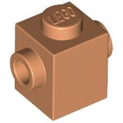 BRICK 1X1 W. 2 KNOBS: {нуга}