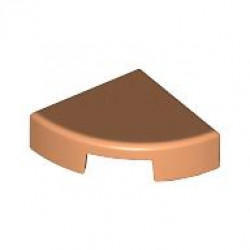 1/4 CIRCLE TILE 1X1: {нуга}