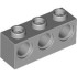BRICK 1X3 W/ 3X4.85 HOLE: {умерено каменно сив}