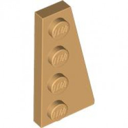 RIGHT PLATE 2X4 W/ANGLE: {умерен тан}