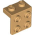 ANGLE PLATE 1X2 / 2X2: {умерен тан}
