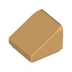 ROOF TILE 1X1X2/3, PC: {умерен тан}