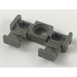 Technic, Flex Cable End Double, Pin Connection: {тъмно сив}