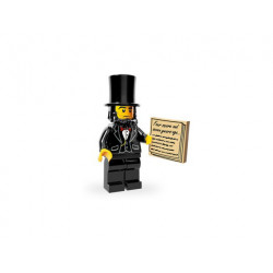 Колекционерски мини фигурки серия ЛЕГО филм - Ейбрахам Линкълн, разпeчатанa