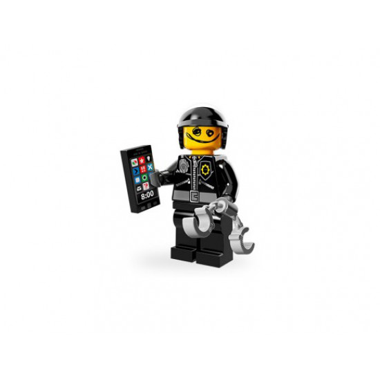 Колекционерски мини фигурки серия ЛЕГО филм - Лошо ченге с надрасканото лице, разпeчатанa