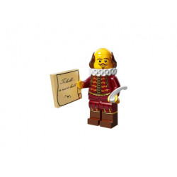 Колекционерски мини фигурки серия ЛЕГО филм - Уилиям Шекспир, разпeчатанa