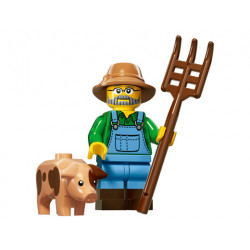 Колекционерски мини фигурки серия 15 - Фермер, разпечатана