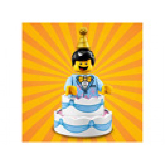 Колекционерски мини фигурки серия 18 - Човекът в рожденната торта