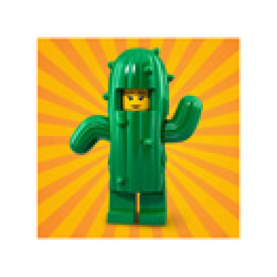 Колекционерски мини фигурки серия 18 - Момиче кактус