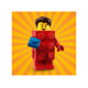 Колекционерски мини фигурки серия 18 - Момче в костюм на лего тухличка, разпечатана