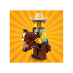 Колекционерски мини фигурки серия 18 - Момче в костюм на каубой