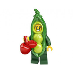 Мини фигурки - Серия 20 - Момиче в костюм на грахова шушулка