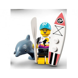 Колекционерски мини фигурки серия 21 - Сърфист с гребло