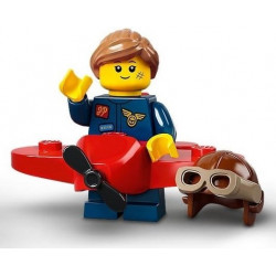 Колекционерски мини фигурки серия 21 - Момиче със самолет