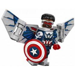 Колекционерски мини фигурки серия Марвел студиос - Капитан Америка (Фалкън)