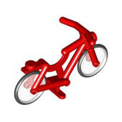 Bicycle (2-Piece Wheels): {ярко червен}