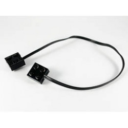 Electric, Wire with Brick 2 x 2 x 2/3 Pair, 36 Studs Long: {черен}