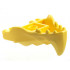 Dragon Head (Ninjago) Jaw with Large Spike and 2 Bar Handles on Back: {студено жълт}