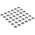 Tile, Round 1 x 1, Alphabet Letters, 36 in Bag (Multipack) : {бял}