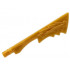 Minifigure, Weapon Sword, Serrated Blade with Dragon Head: {топло златист}