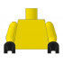 Torso Plain / Yellow Arms / Black Hands: {ярко жълт}