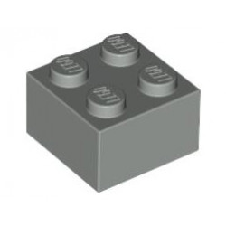 Тухличка 2X2: {сив}