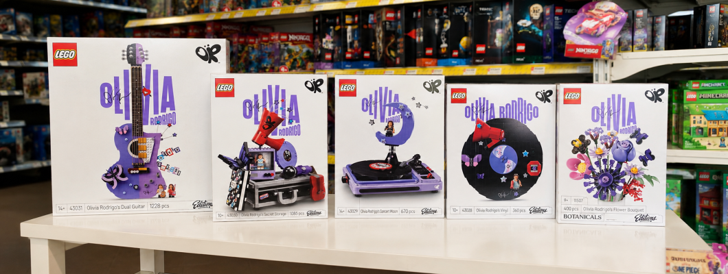 Добре дошли в LEGO® света на Оливия Родриго