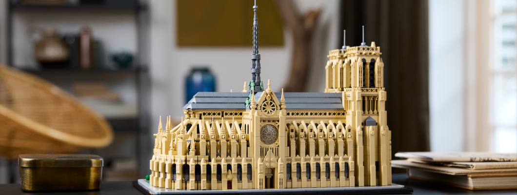 От Нотър Дам до дома: Световният ден на архитектурата с LEGO®