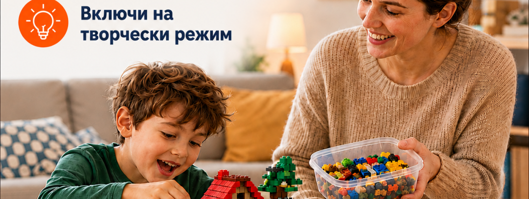 Когато LEGO® инструкцията няма последна страница: защо свободното строене е толкова ценно за децата