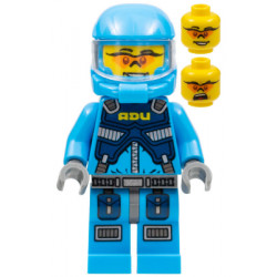 Alien Defense Unit Soldier 1 - Dark Bluish Gray Hips – КОСМОС